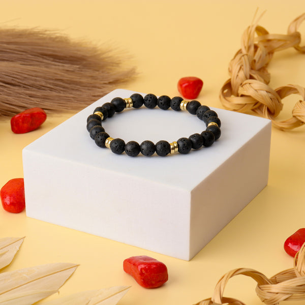 Lava Natural Stone Bracelet