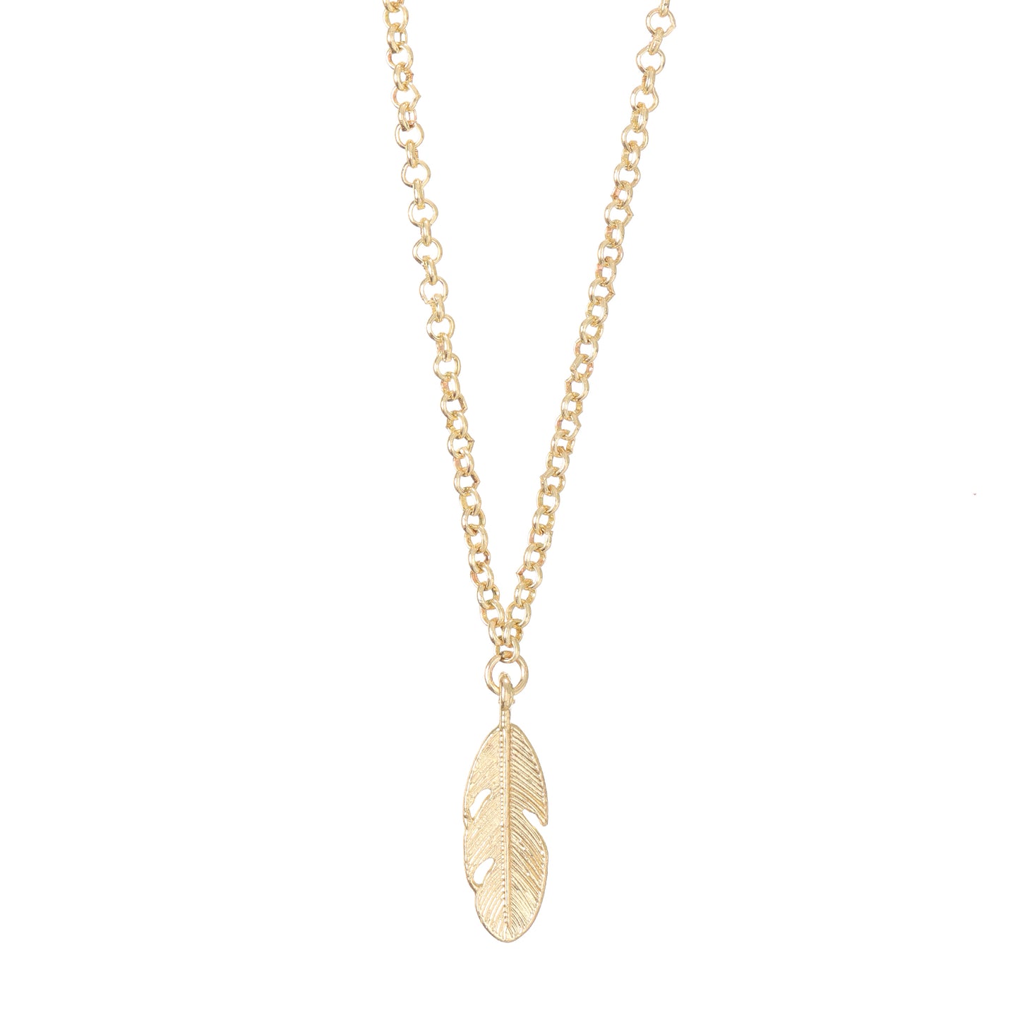 Leaf Pendant Choker Necklace
