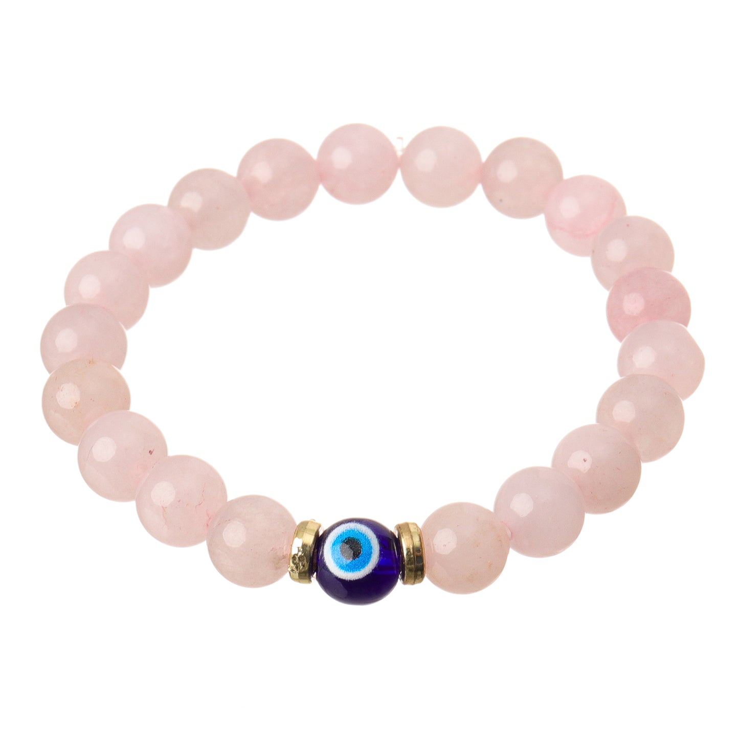 Love Protection Rose Quartz Natural Stone Bracelet