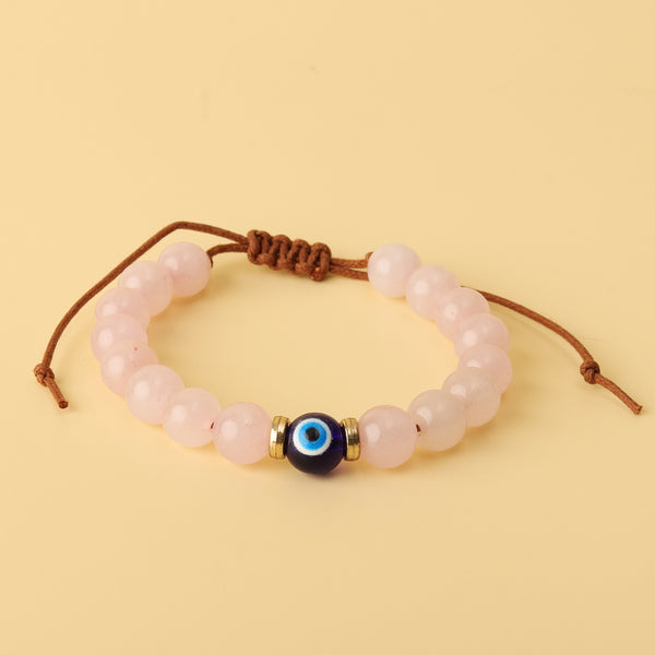Love Attraction & Protection Natural Stone Adjustable Bracelet
