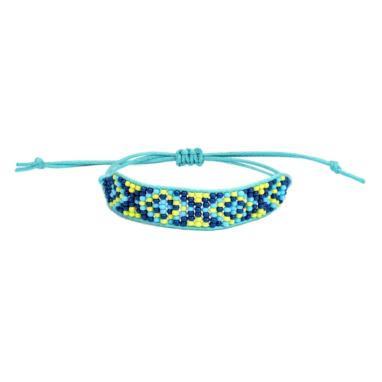 Mayan Pattern Beaded Bracelet