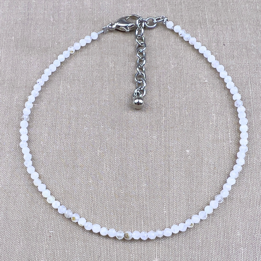 Moonstone Natural Stone Anklet