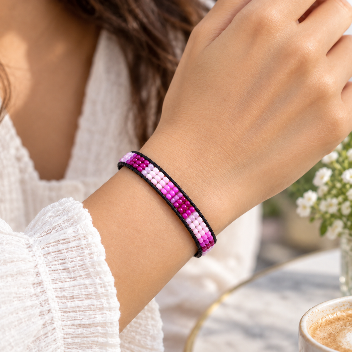 Multicolour Beaded Bracelet for Women