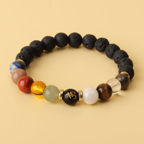 Navgraha Shanti Natural Stone Bracelet