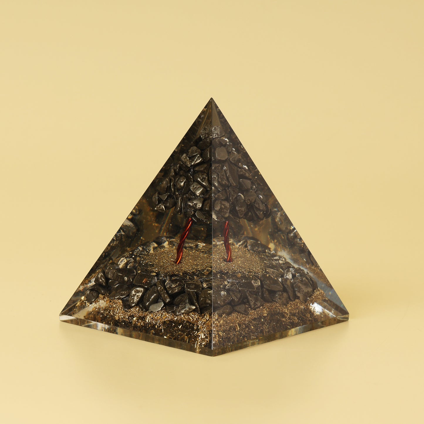 Pyrite Money Magnet Pyramid