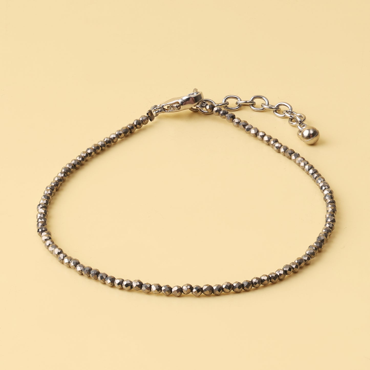 Pyrite Natural Stone Anklet