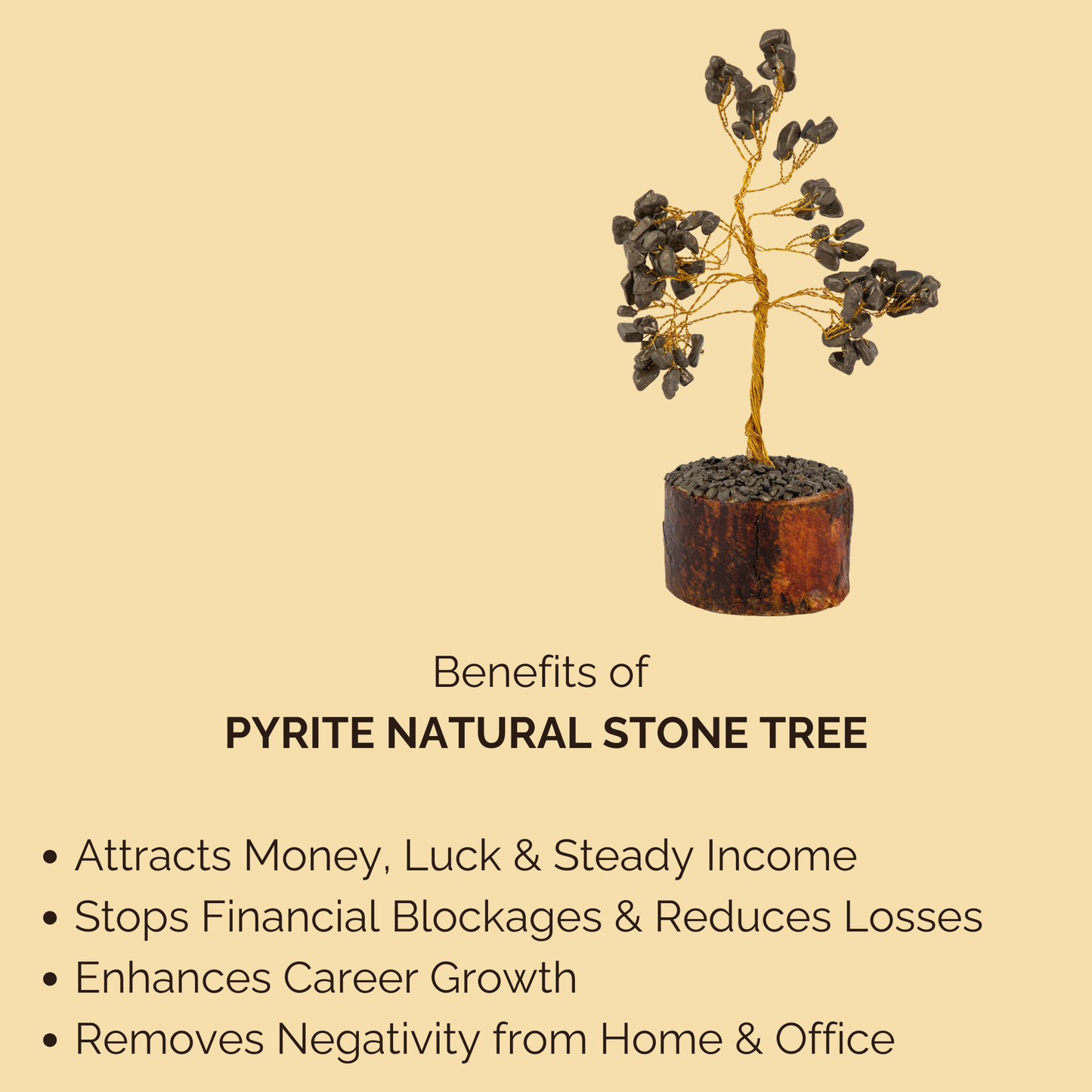 Pyrite Natural Stone Tree