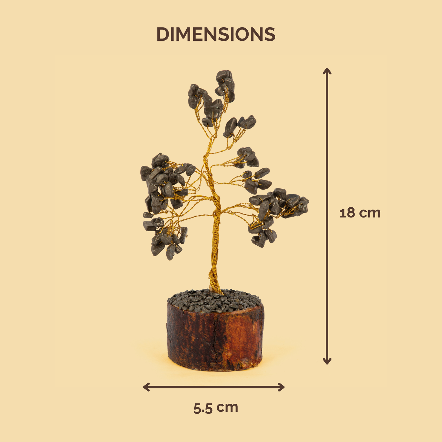 Pyrite Natural Stone Tree