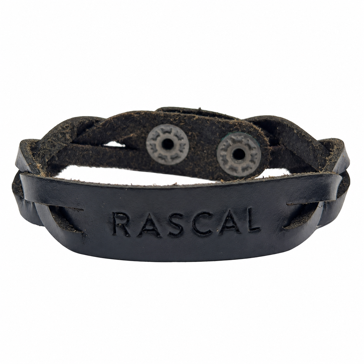 Rascal Braided Leather Bracelet for Men