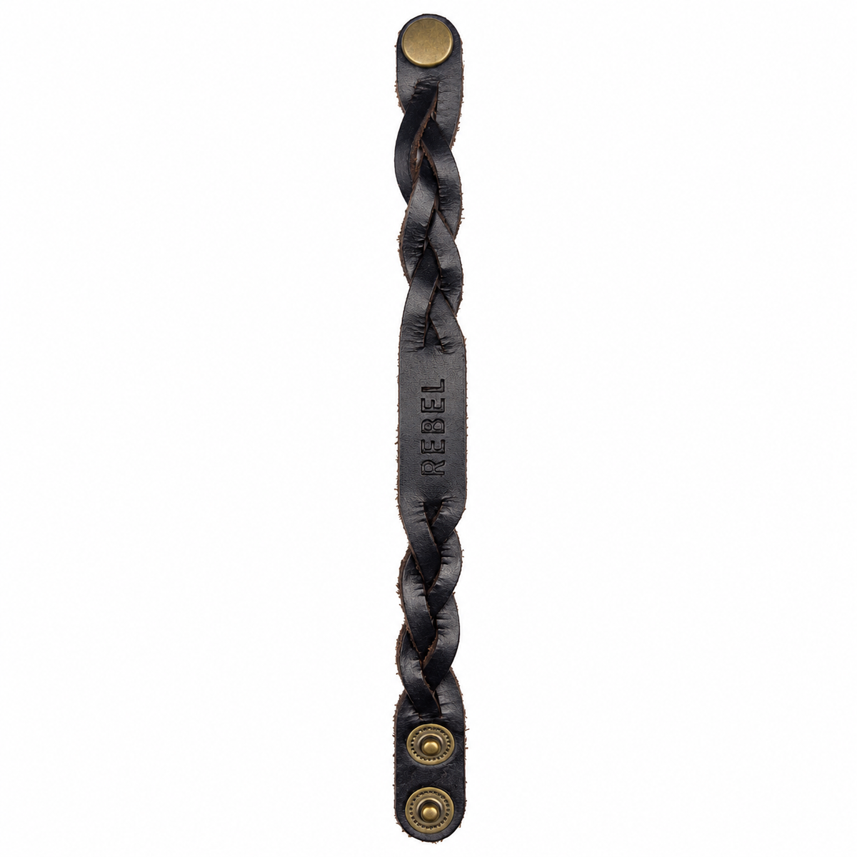 Rebel Braided Leather Bracelet for Men