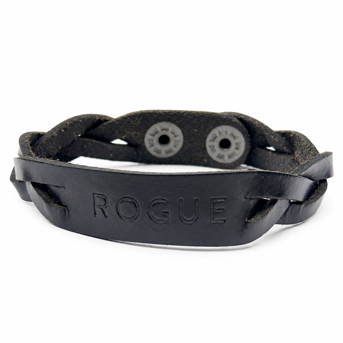 Rogue Braided Leather Bracelet for Men