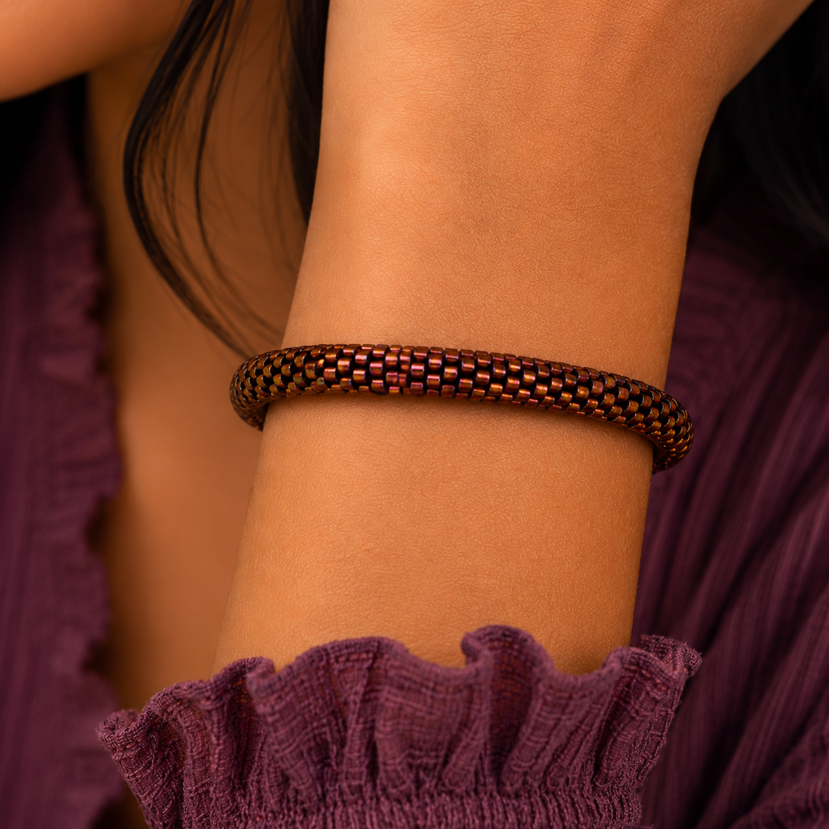 Roll On Beaded Bracelet for Women
