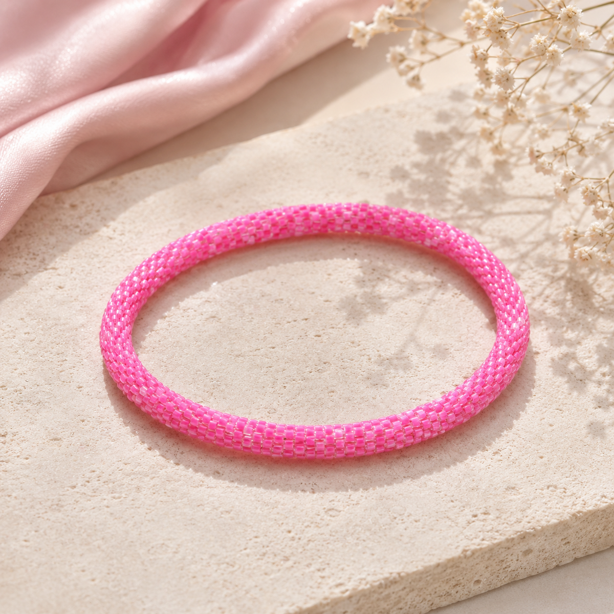 Roll On Beaded Bracelet for Women