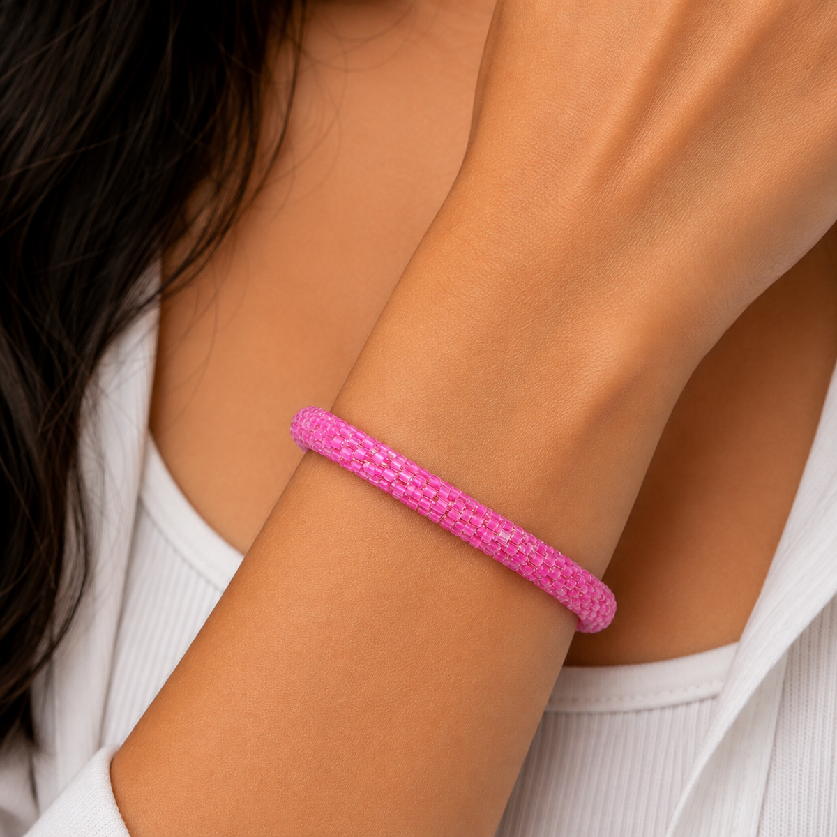 Roll On Beaded Bracelet for Women