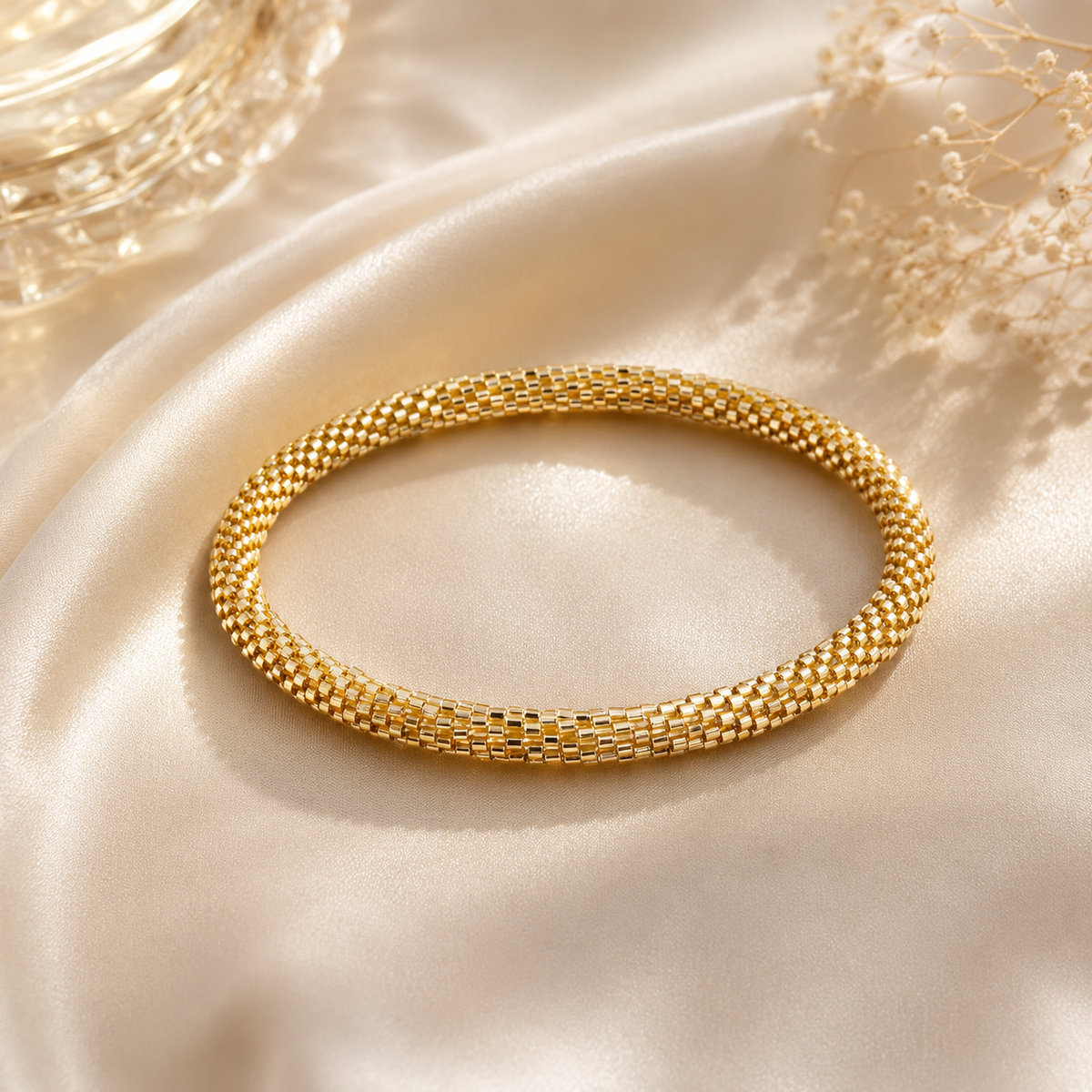 Roll On Beaded Bracelet for Women