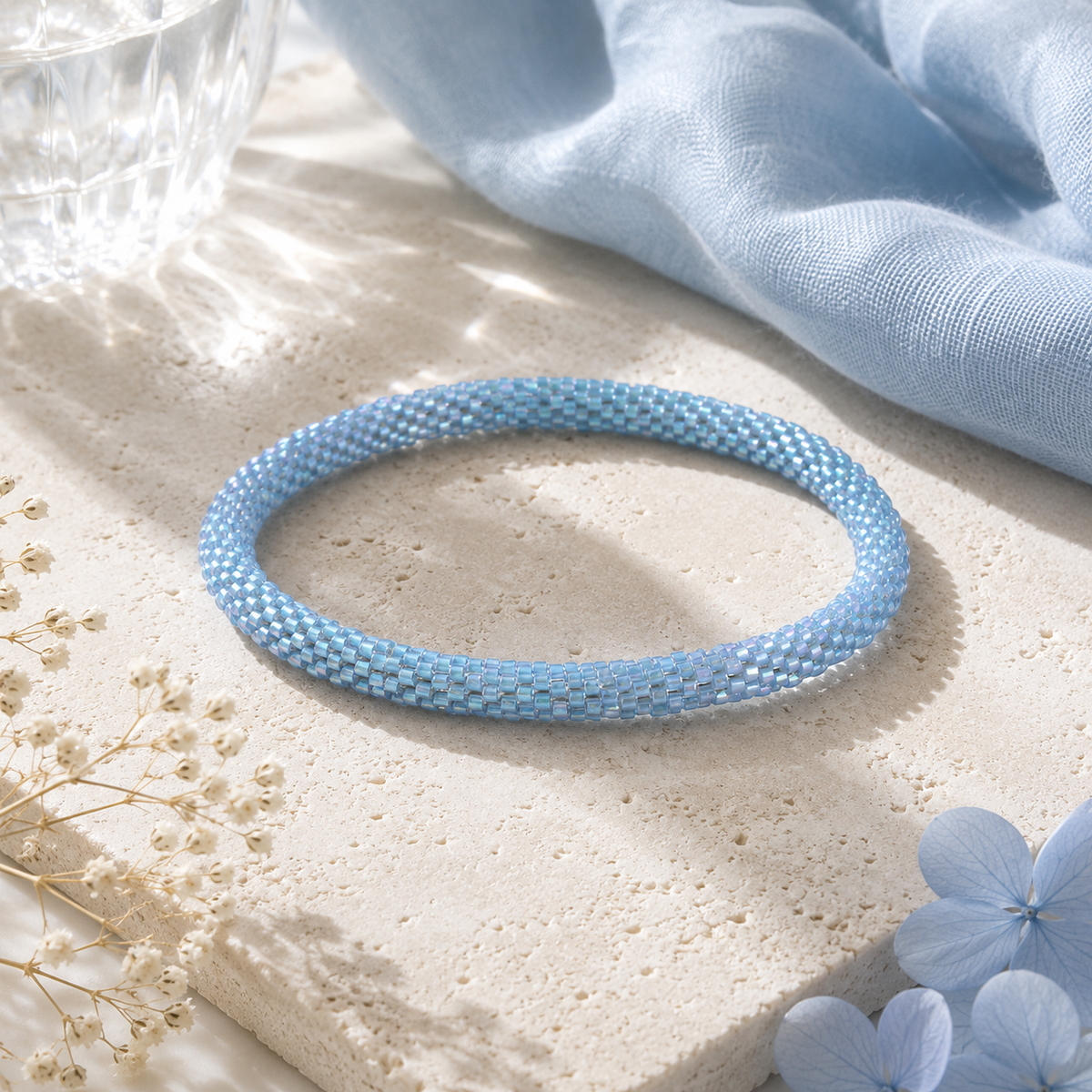 Roll On Beaded Bracelet for Women