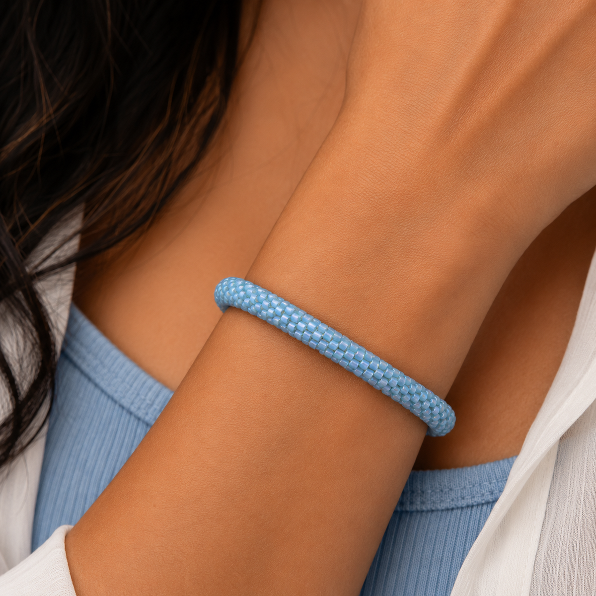 Roll On Beaded Bracelet for Women