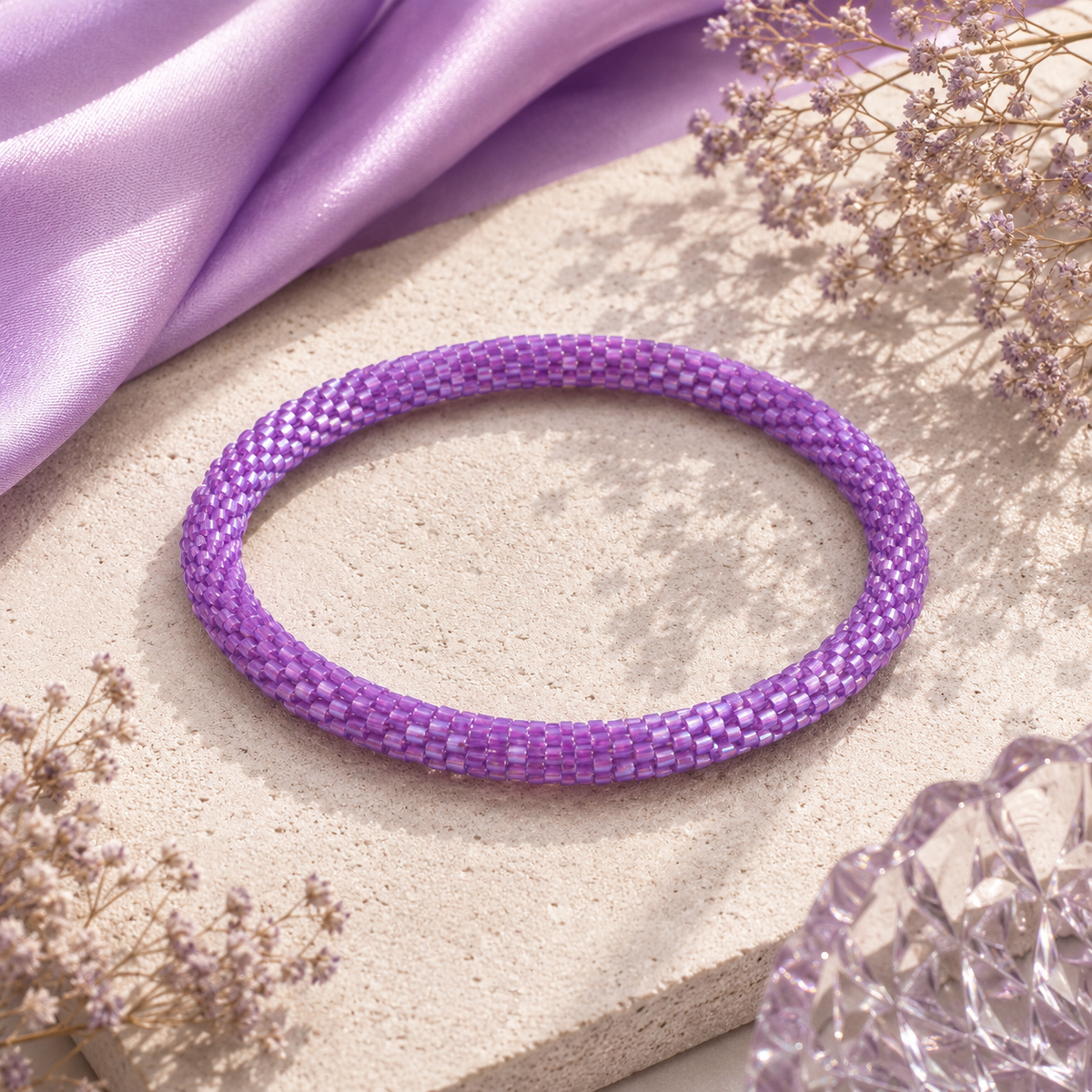 Roll On Beaded Bracelet for Women
