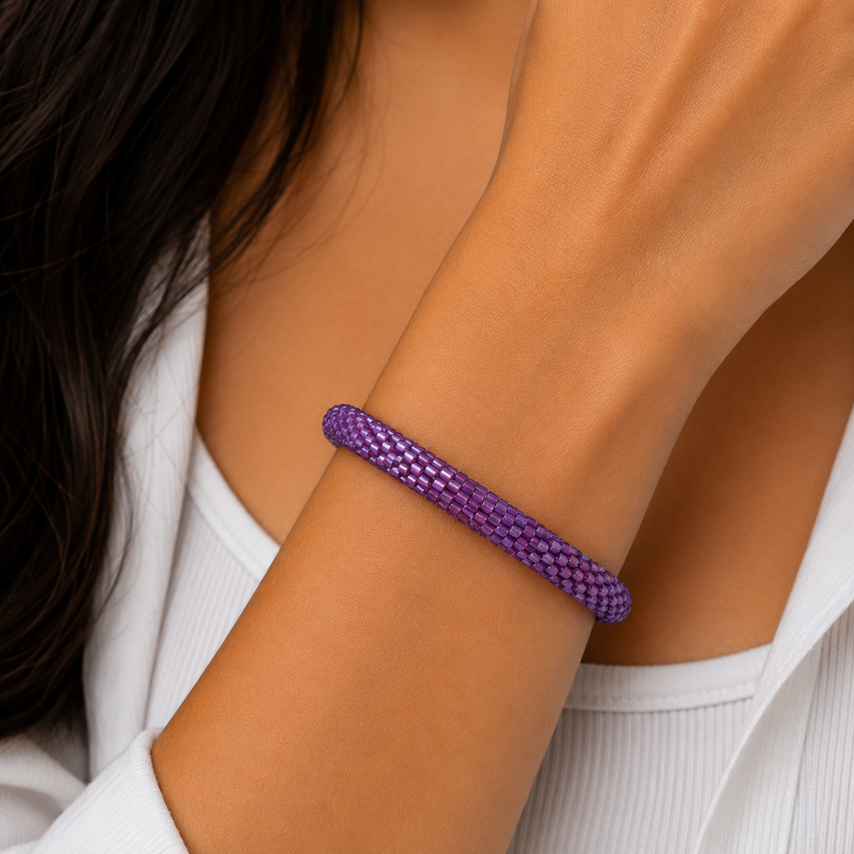 Roll On Beaded Bracelet for Women