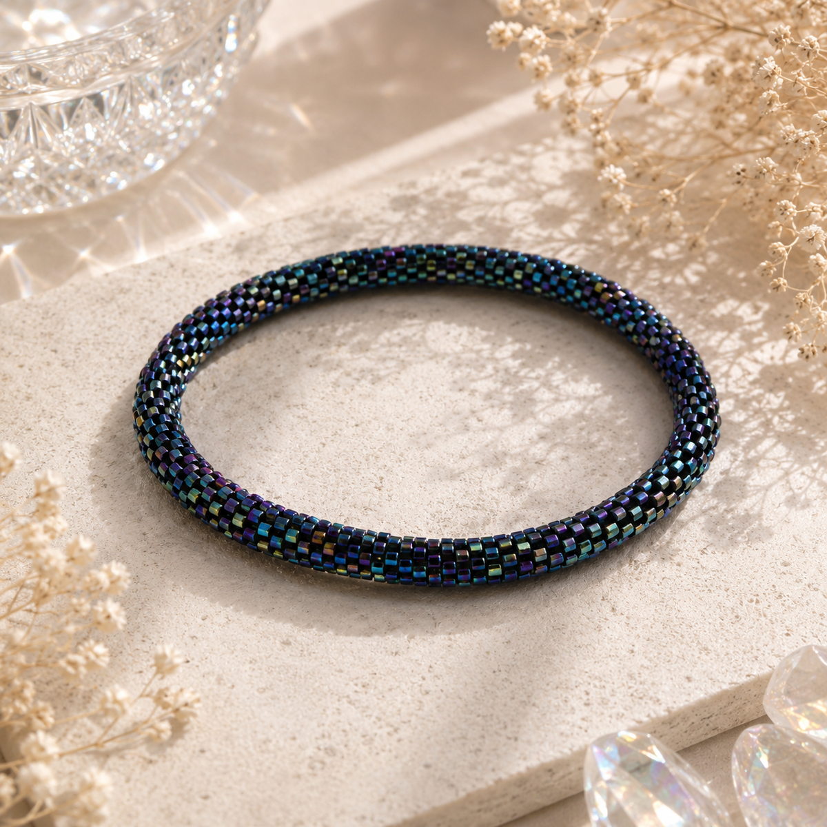 Roll On Beaded Bracelet for Women