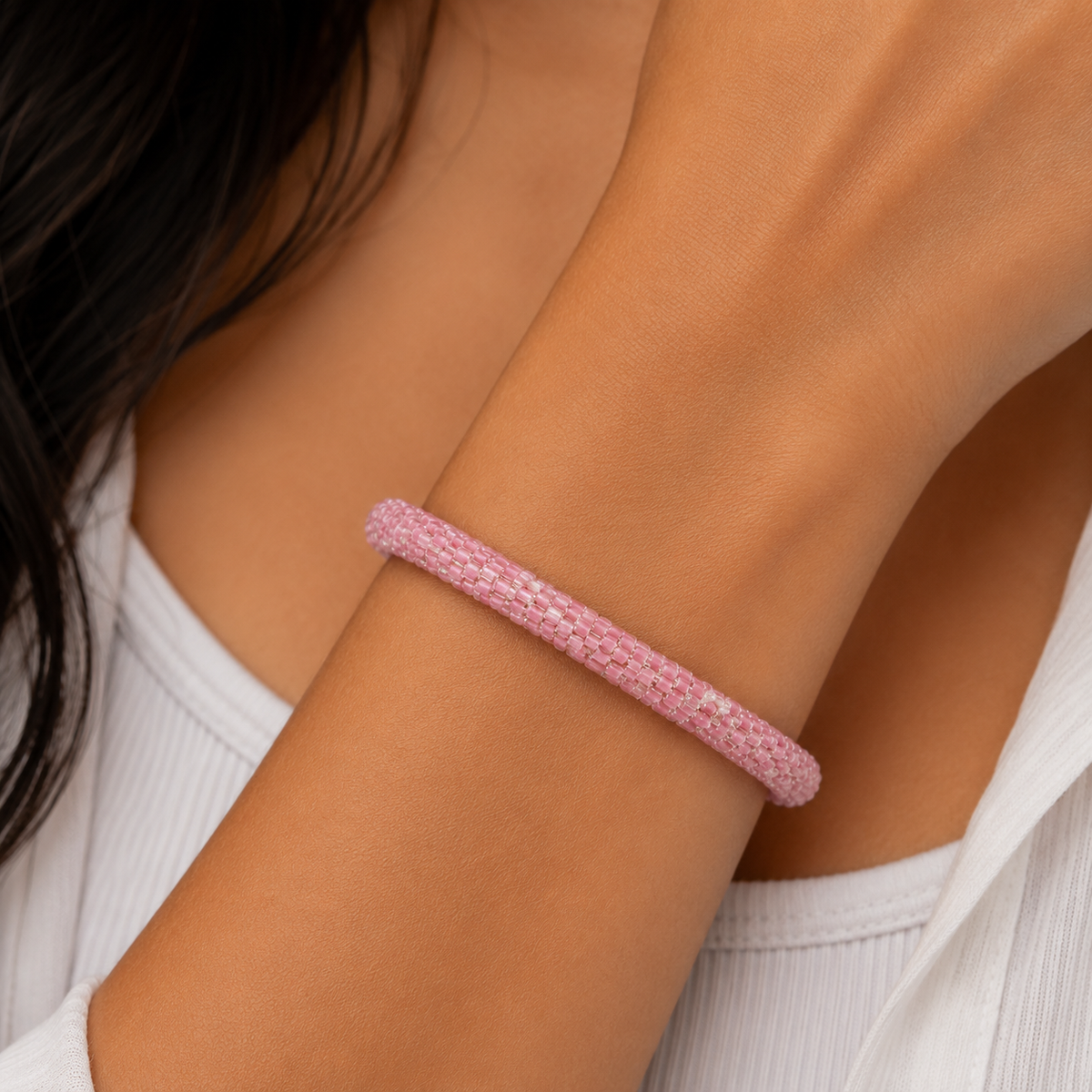 Roll On Beaded Bracelet for Women