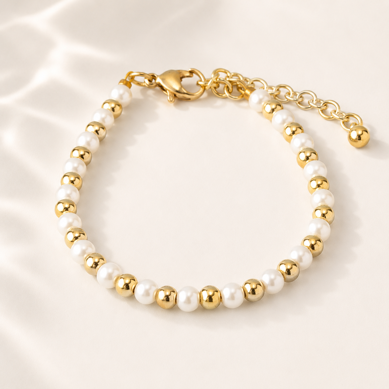 Round Pearl Bracelet