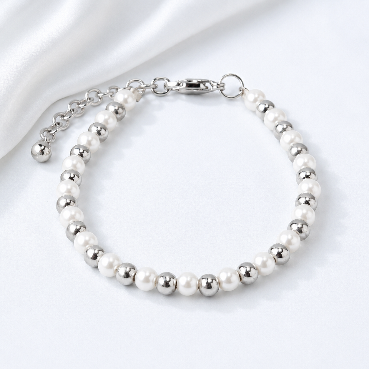 Round Pearl Bracelet
