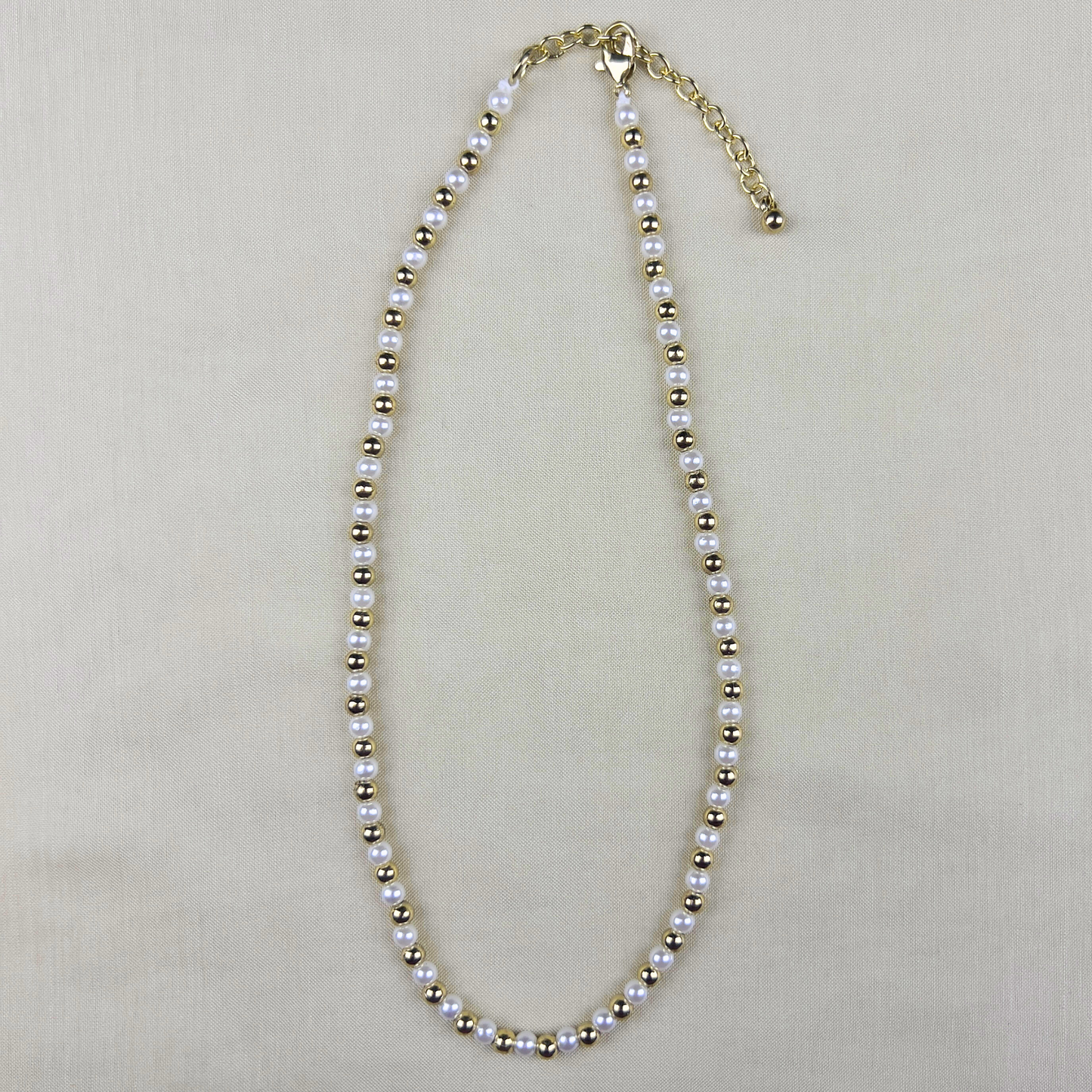 Round Pearl Necklace