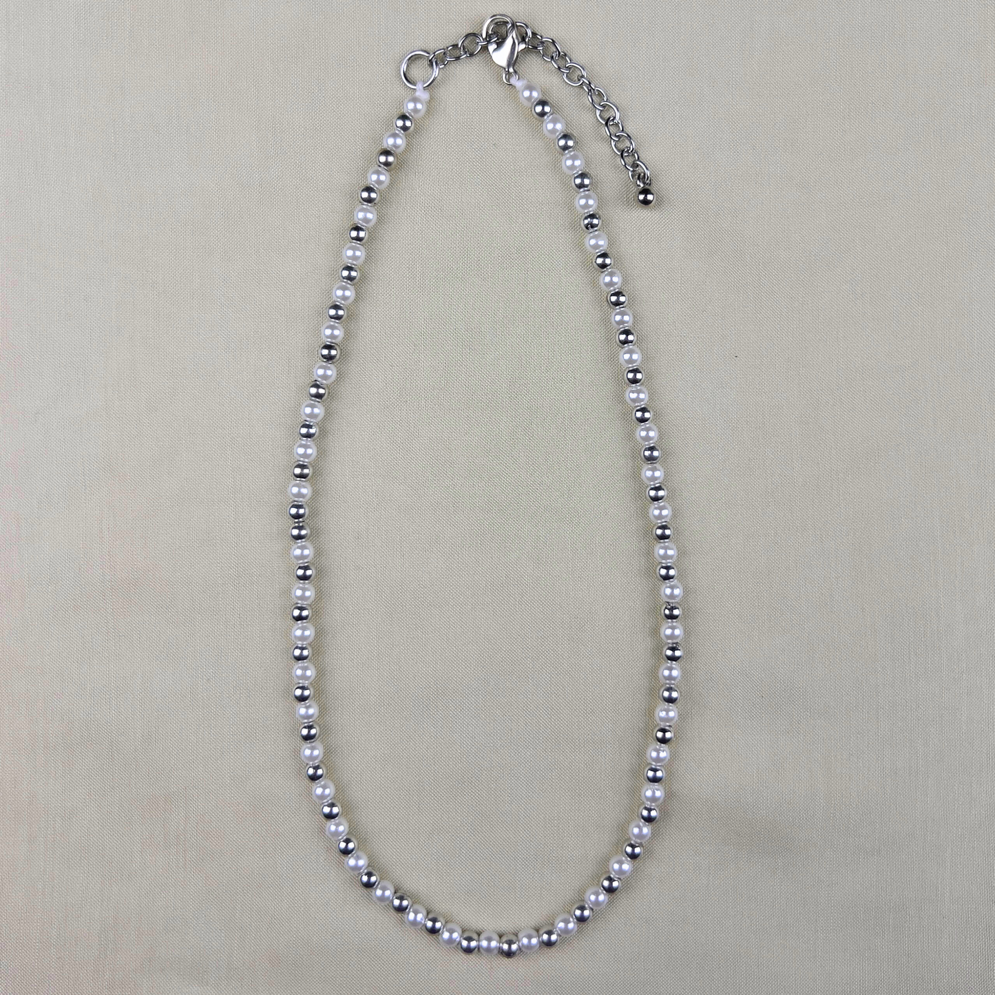 Round Pearl Necklace