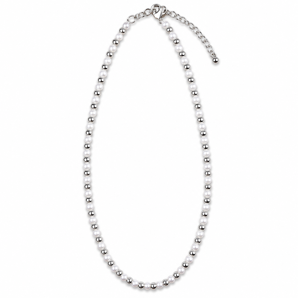 Round Pearl Necklace