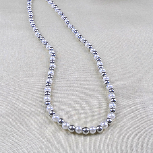 Round Pearl Necklace