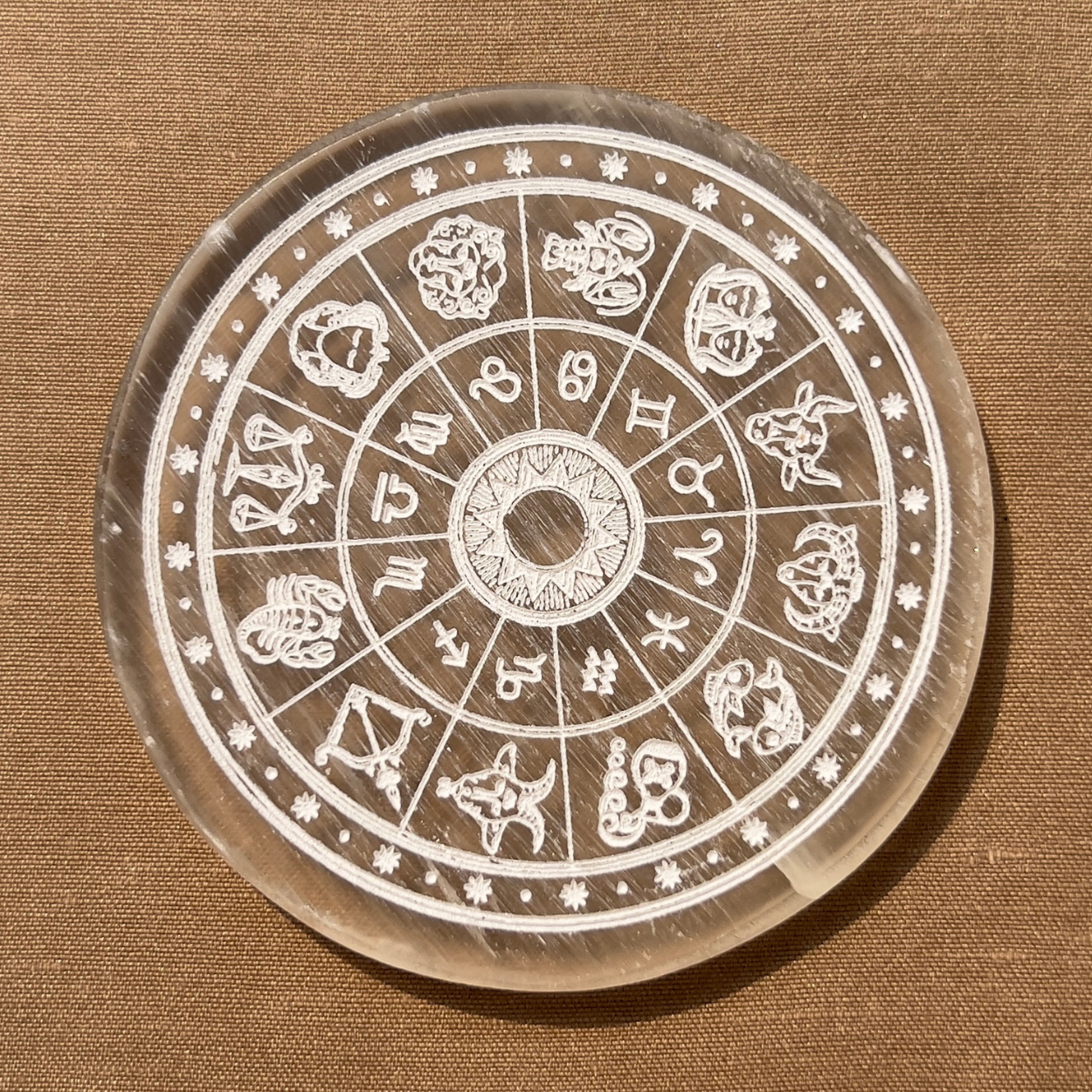 Selenite Crystal Recharging Plate