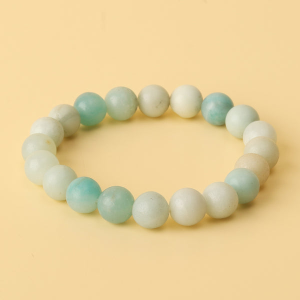 Serene Amazonite Natural Stone Bracelet