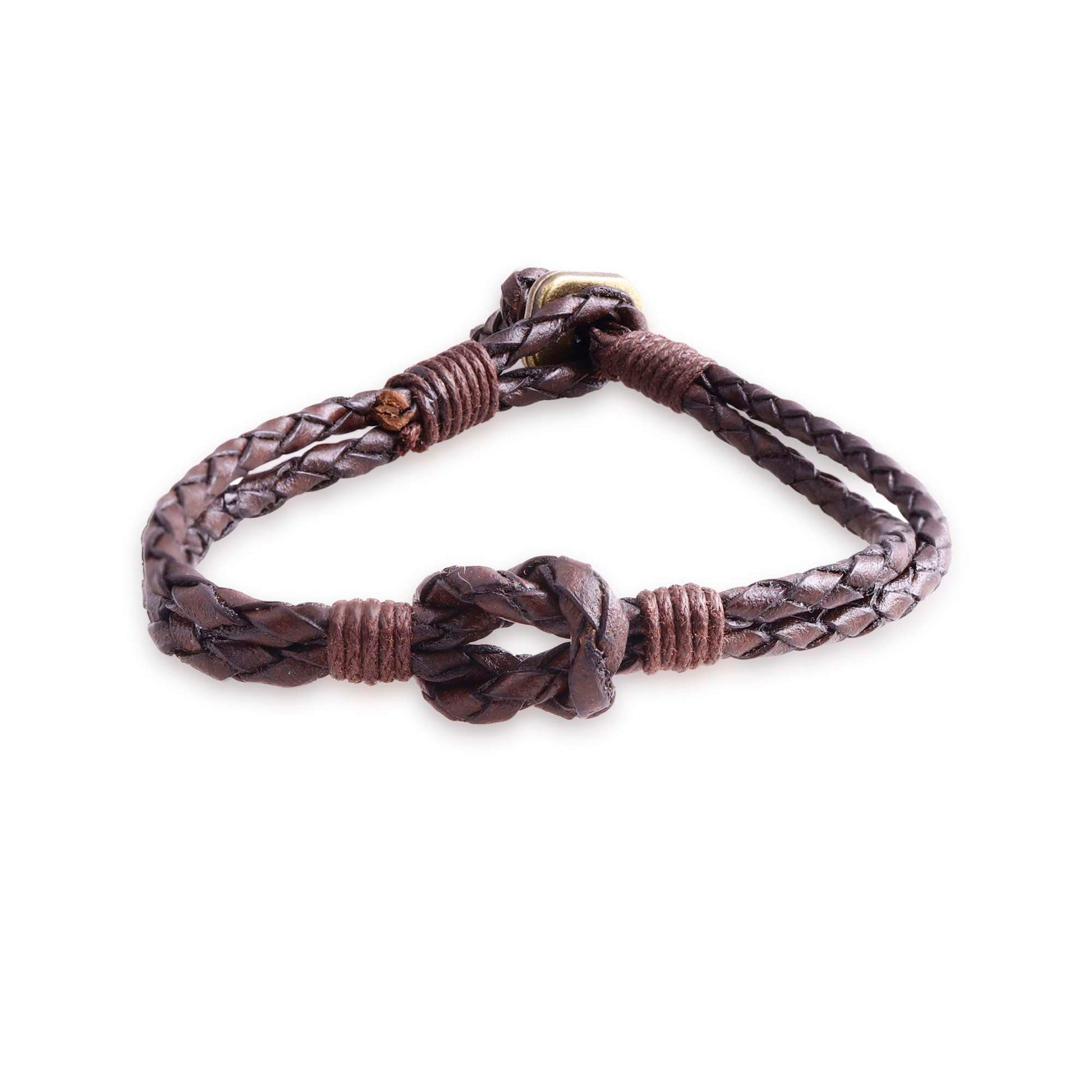 Seville Braided Leather Bracelet for Men