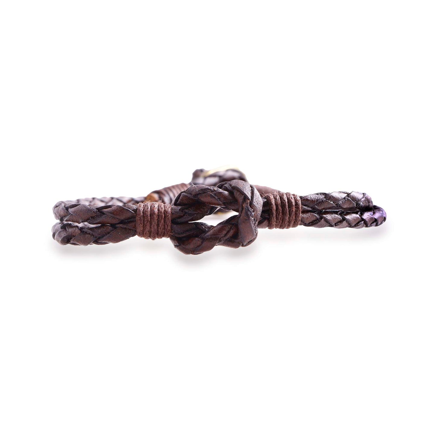 Seville Braided Leather Bracelet for Men