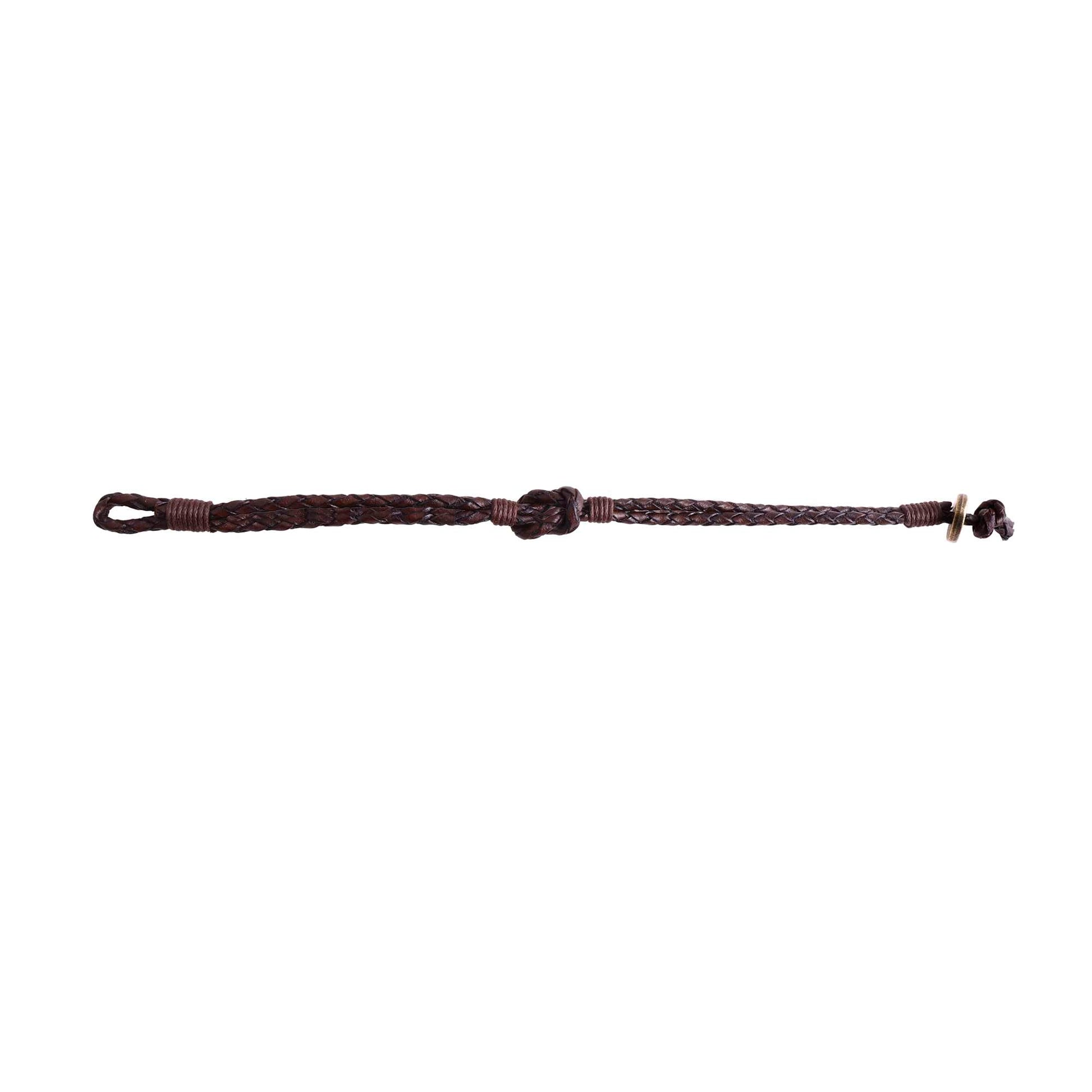 Seville Braided Leather Bracelet for Men