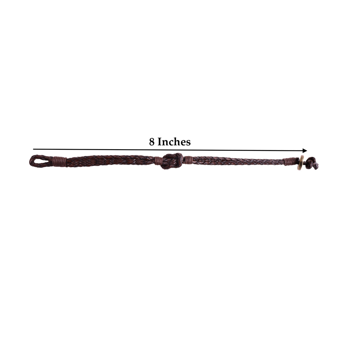 Seville Men’s Braided Leather Bracelet