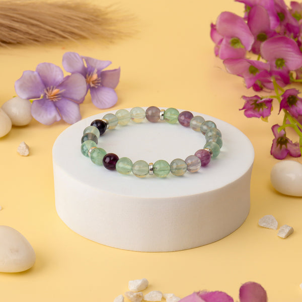 The Genius's Fluorite Natural Stone Bracelet