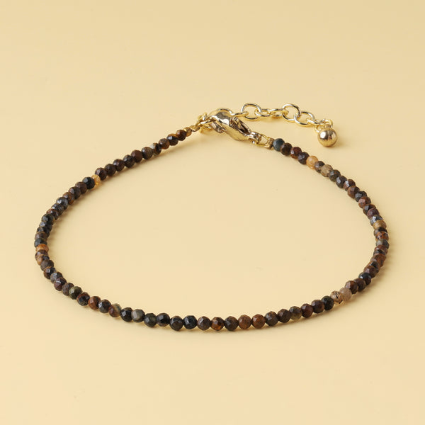 Tiger Eye Natural Stone Anklet