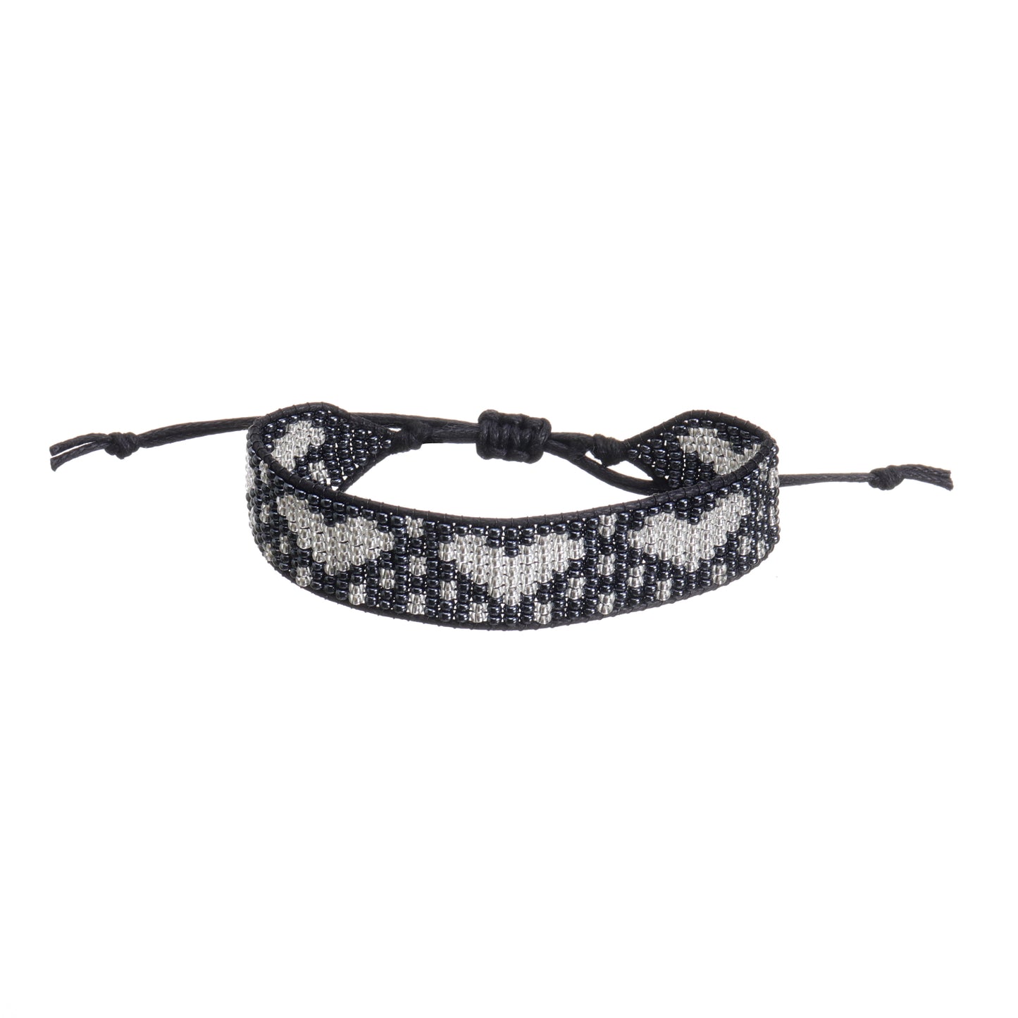 Infinity Hearts Beaded Bracelet