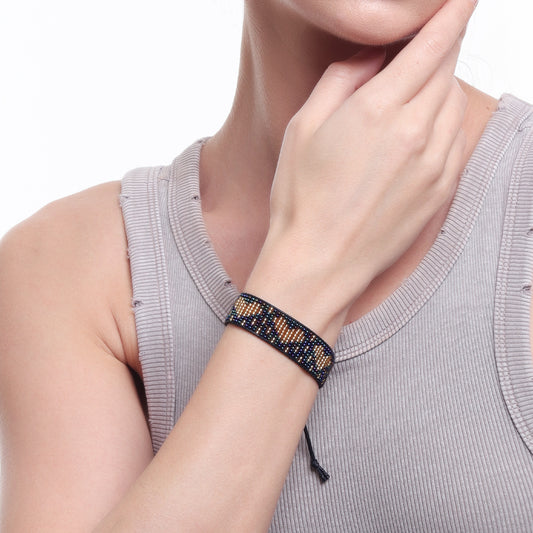 Infinity Hearts Beaded Bracelet